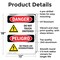 Signmission Safety Culture Sign, 12 in Width, Aluminum, Rectangle, Bilingual OS-2PACK-DS-A-1218-VS-1176 - alternate 3